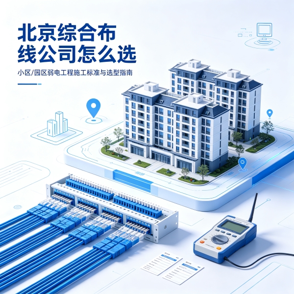 北京综合布线公司怎么选？小区/园区弱电工程施工标准与选型指南